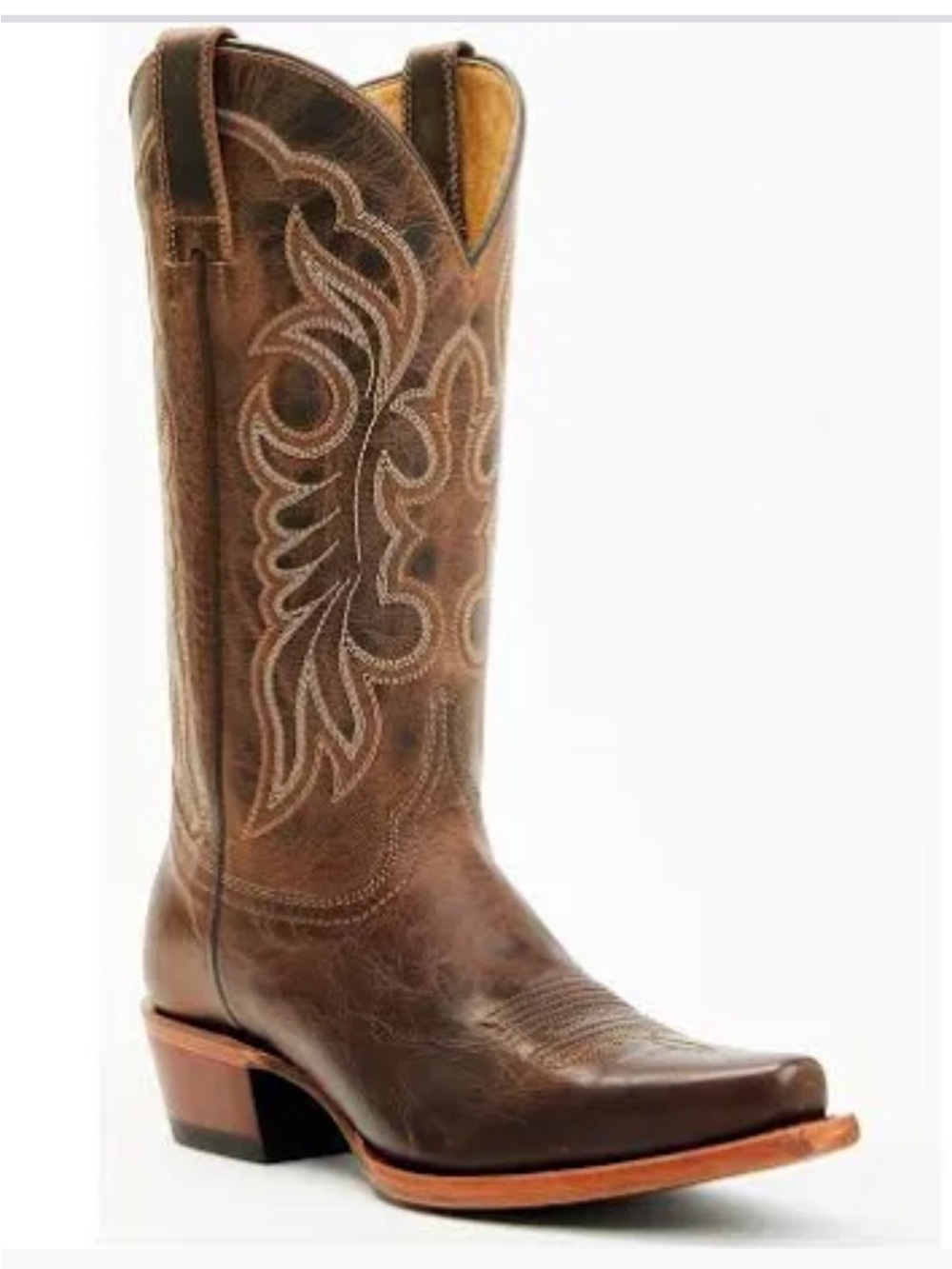 Shyanne Brown Western Cowboy Boots - Classic Embroidered Shaft